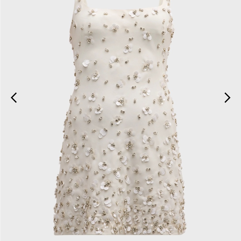 SIMKHAI
Ziva Sequin & Rhinestone Mini Dress
